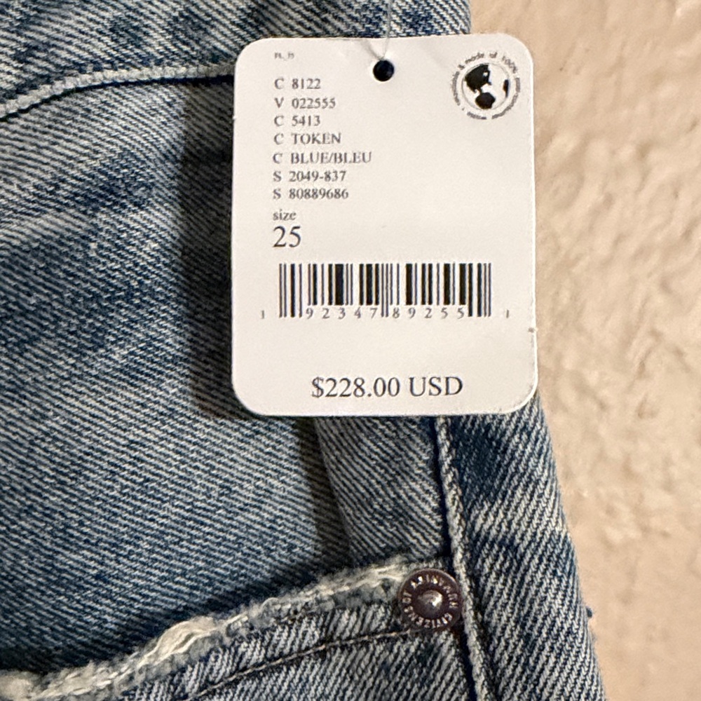 Citizens of Humanity Devi Low Slung Baggy Taper Jeans 25 - Picture 5 of 9